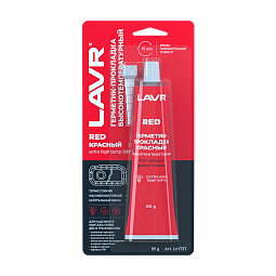 LAVR Герметик-прокладка красный высокотемпературный Red (85г)