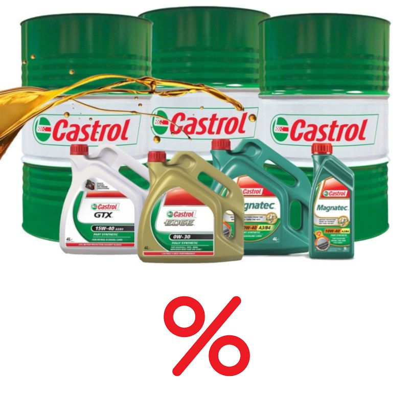 Снижение цен на моторные масла Castrol