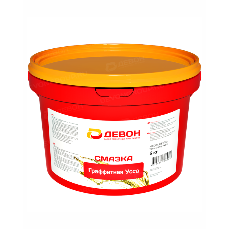 Девон Смазка графитная "УСсА" (5кг)