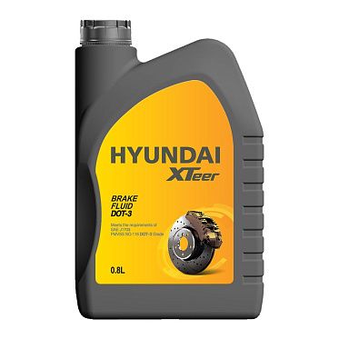 Жидкость тормозная HYUNDAI XTeer Brake Fluid DOT-3 (0,8л)