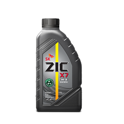 Моторное масло для легковых автомобилей ZIC X7 5W-30 API SP (1л)
