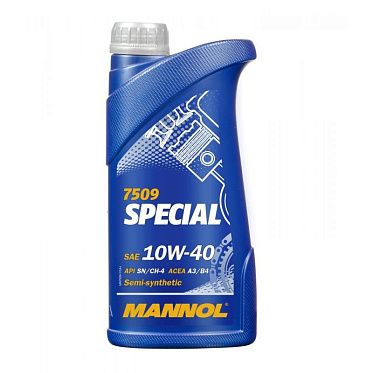 Моторное масло MANNOL Special SAE 10W-40 (1л.)
