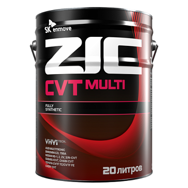 Масло для автоматических трансмиссий ZIC CVT Multi (20л)