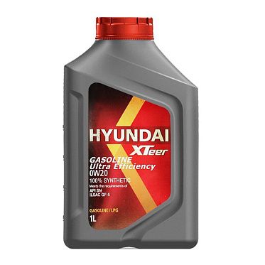Моторное масло для легковых автомобилей HYUNDAI XTeer Gasoline Ultra Efficiency 0W-20 (1л)