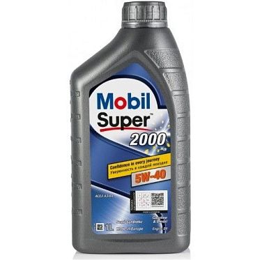 Моторное масло Mobil SUPER 2000 X3 5W-40 (кан1л)