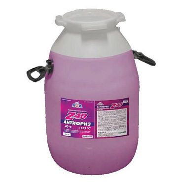 AGA Антифриз, готовый к применению, красный, -40С (48л)