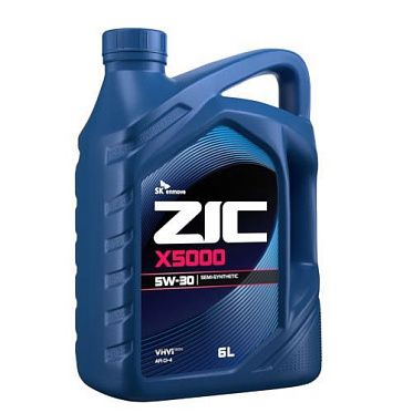 Моторное масло для коммерческого транспорта ZIC X5000 5W-30 (6л)