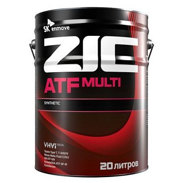 Масло для автоматических трансмиссий ZIC ATF Multi (20л)