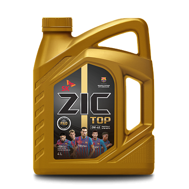 Моторное масло для легковых автомобилей ZIC TOP 0W-20 (4л)