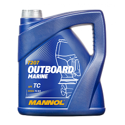 Масло для подвесных лодочных моторов MANNOL 7207  Outboard Marine (4л.)