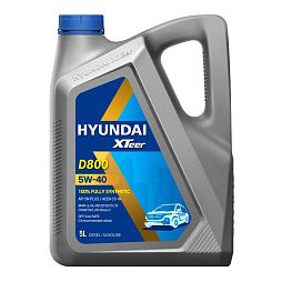 Моторное масло для легковых автомобилей HYUNDAI XTeer Diesel Ultra 5W-40 (5л)