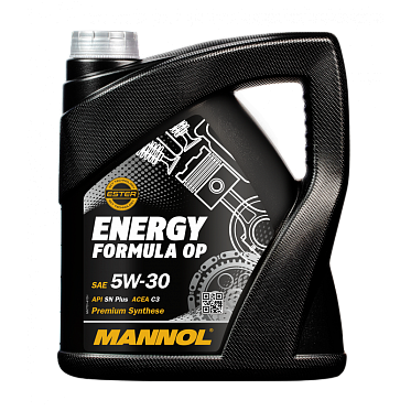 Моторное масло MANNOL 7701 Energy Formula OP 5W-30 (4л.)