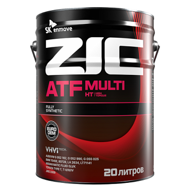 Масло для автоматических трансмиссий ZIC ATF Multi HT (20л)