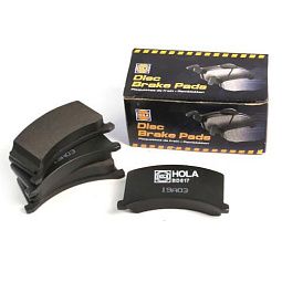 HOLA BD817 Колодки тормозные дисковые передние(комплект 4 шт.)