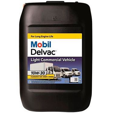 Дизельное моторное масло Mobil Delvac LCV 10W-30 (20л)