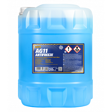 MANNOL Антифриз/Antifreeze AG11 (-40*C) Longterm Синий (20л)