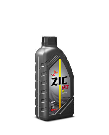 Масло для двухтактных двигателей мототехники ZIC M7 2T (1л)