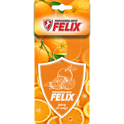Ароматизатор бумаж. FELIX Juicy orange (Брызги сочного апельсина)