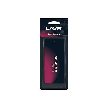LAVR Ароматизатор картонный Bubble gum