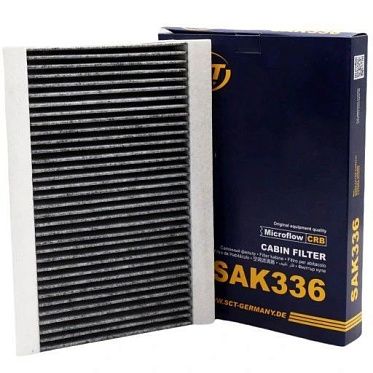 SCT SAK 336 Салонный фильтр угольный