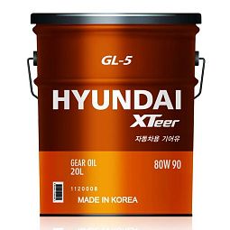 Масло для механических трансмиссий HYUNDAI XTeer Gear Oil-5 80W-90 (20л)