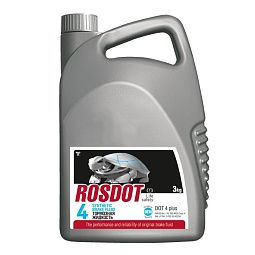 Жидкость тормозная ROSDOT 4 (3кг)