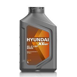 Трансмиссионное масло универсальное HYUNDAI XTeer Gear Oil-5 80W-90 LSD (1л)