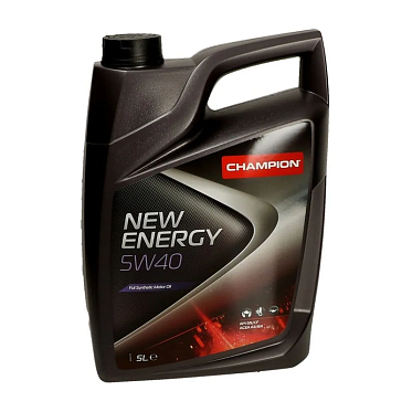Моторное масло для легковых автомобилей CHAMPION NEW ENERGY 5W-40 (5л)