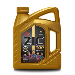 Моторное масло для легковых автомобилей ZIC TOP 0W-20 (4л)