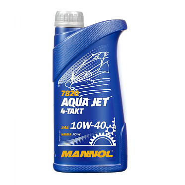 Масло для гидроциклов MANNOL 7820 4-Takt Aqua Jet 10W-40 (1л.)