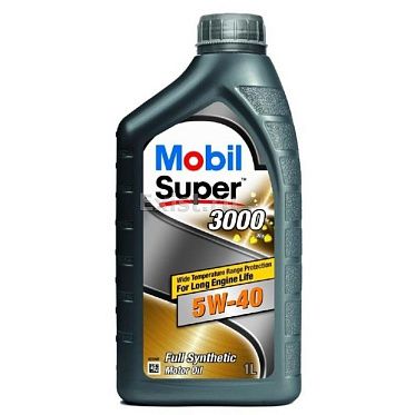 Моторное масло Mobil SUPER 3000 X1 5W-40 (кан1л)
