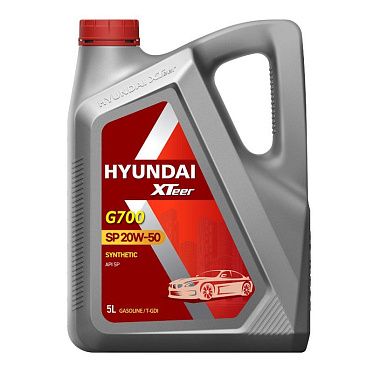Моторное масло для легковых автомобилей HYUNDAI XTeer Gasoline G700 20W-50 SP (5л)