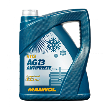 MANNOL Антифриз/Antifreeze AG13 Hightec Зеленый (5л)