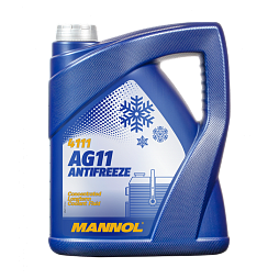 MANNOL Антифриз/Antifreeze AG11 Longterm Синий (5л)