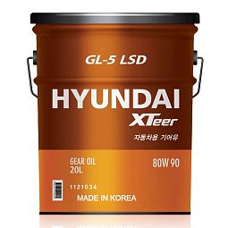 Трансмиссионное масло универсальное HYUNDAI XTeer Gear Oil-5 80W-90 LSD (20л)