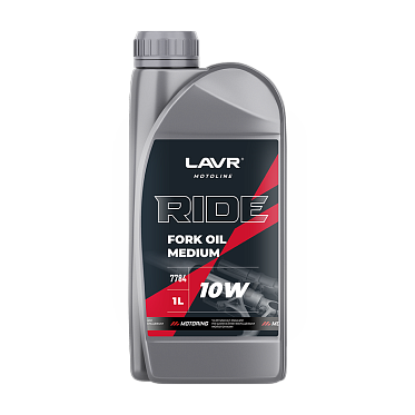 LAVR MOTOLINE Вилочное масло RIDE Fork oil 10W (1л)