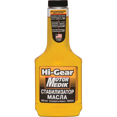 Hi-Gear Стабилизатор вязкости масла (355мл)