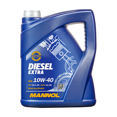 Моторное масло MANNOL Diesel Extra SAE 10W-40 (5л.)