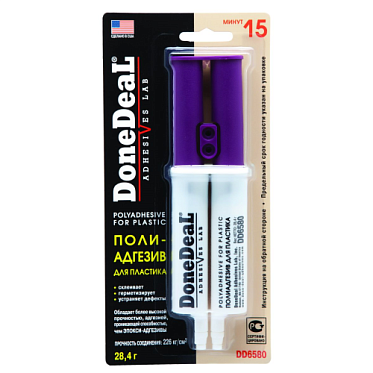 DoneDeal 15-минутный полиадгезив для пластика (цвет: бежевый) (28,4гр)