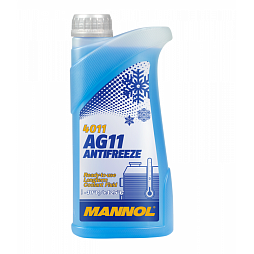 MANNOL Антифриз/Antifreeze AG11 (-40*C) Longterm Синий (1л)