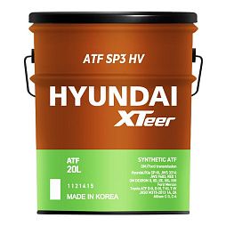 Трансмиссионное масло для АКПП HYUNDAI XTeer ATF SP3 (20л)
