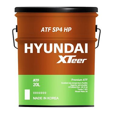 Трансмиссионное масло для АКПП HYUNDAI XTeer ATF SP4 (20л)