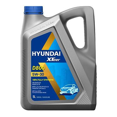 Моторное масло для легковых автомобилей HYUNDAI XTeer Diesel Ultra 5W-30 (5л)