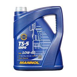 Моторное масло для коммерческого транспорта MANNOL 7105 TS-5 UHPD 10W-40 (5л.)