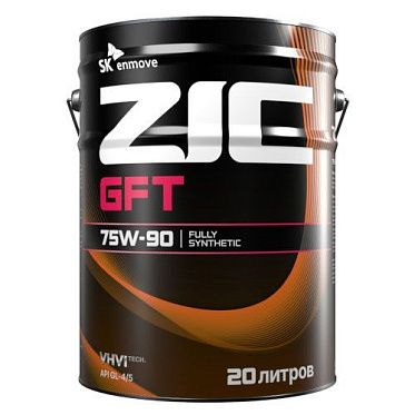 Масло для механических трансмиссий ZIC GFT 75W-90 (20л)