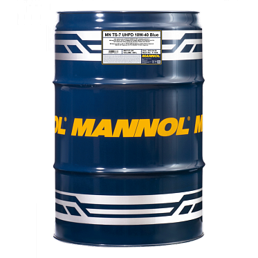 Моторное масло для коммерческого транспорта MANNOL 7107 TS-7 UHPD Blue 10W-40 (208л.)