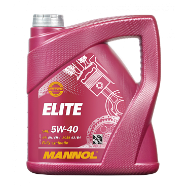 Моторное масло MANNOL ELITE SAE 5W-40 (4л.)