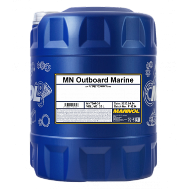 Масло для подвесных лодочных моторов MANNOL 7207  Outboard Marine (20л.)