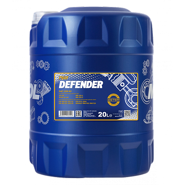 Моторное масло MANNOL Defender SAE 10W-40 (20л.)