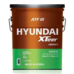 Трансмиссионное масло для АКПП HYUNDAI XTeer ATF 3 (20л)